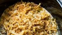 Slow Cooker Green Bean Casserole Slow Cooker Green Bean Casserole