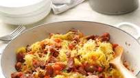 Spaghetti Squash & Sausage Easy Meal Spaghetti Squash & Sausage Easy Meal