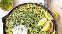 Spinach, Feta & Rice Casserole Spinach, Feta & Rice Casserole