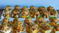 Chicken & Waffle Bites Chicken & Waffle Bites