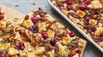 Focaccia with Caramelized Onions, Cranberries, and Brie Focaccia with Caramelized Onions, Cranberries, and Brie