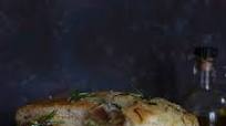 Focaccia Genovese Recipe With Ham And Mozzarella Focaccia Genovese Recipe With Ham And Mozzarella
