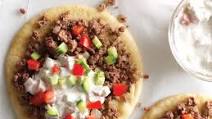 Greek Beef Pitas Greek Beef Pitas