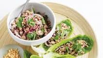 Thai larb salad Thai larb salad