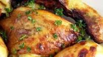 Turmeric Chicken with Honey Glaze Turmeric Chicken with Honey Glaze