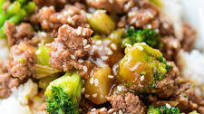 Easy Ground Beef and Broccoli Easy Ground Beef and Broccoli