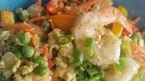 2B Mindset Cauliflower Fried Rice with Shrimp 2B Mindset Cauliflower Fried Rice with Shrimp