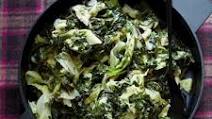 Sautéed Collards and Cabbage with Gremolata Sautéed Collards and Cabbage with Gremolata