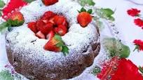 Old-Fashioned Strawberry Rhubarb Bundt Cake Old-Fashioned Strawberry Rhubarb Bundt Cake