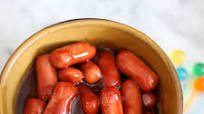 Appetizer Hot Dogs in Barbecue Sauce Appetizer Hot Dogs in Barbecue Sauce