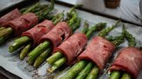 Bacon-Wrapped Asparagus Bacon-Wrapped Asparagus