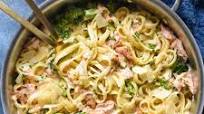 Salmon Alfredo Pasta Salmon Alfredo Pasta