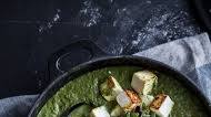 Kale paneer Kale paneer