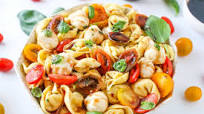 Tortellini Caprese Salad Tortellini Caprese Salad