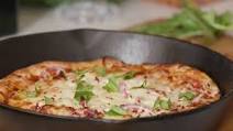 Cast-Iron Skillet Pizza Cast-Iron Skillet Pizza