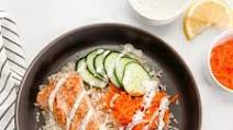 Weight Watchers Salmon Bowl Weight Watchers Salmon Bowl