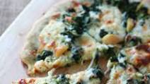 Roasted Garlic & Spinach White Pizza (with Optional Chicken) Roasted Garlic & Spinach White Pizza (with Optional Chicken)
