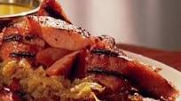 Grilled Kielbasa with Sauerkraut and Onions Grilled Kielbasa with Sauerkraut and Onions