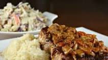 Creamy Roasted Red Pepper Pork Chops Creamy Roasted Red Pepper Pork Chops