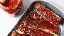 Oven Baked Coffee Barbecue Pork Ribs (Keto & Paleo) Oven Baked Coffee Barbecue Pork Ribs (Keto & Paleo)