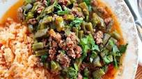 Mexican Nopales Con Carne Molida Mexican Nopales Con Carne Molida
