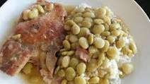CAJUN COMFORT PORK CHOPS AND BABY LIMA BEANS CAJUN COMFORT PORK CHOPS AND BABY LIMA BEANS