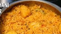 Aloo Biryani in Pressure Cooker | Potato Biryani In Pressure Cooker Aloo Biryani in Pressure Cooker | Potato Biryani In Pressure Cooker