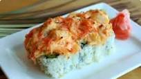 Baked Spicy Scallop & Avocado Maki Baked Spicy Scallop & Avocado Maki