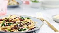 Beef Jerky and Spinach Pasta Beef Jerky and Spinach Pasta