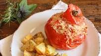 Italian Baked Stuffed Tomatoes With Rice Italian Baked Stuffed Tomatoes With Rice