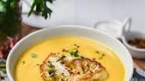 Creamy Cauliflower Soup with Turmeric and Cumin Creamy Cauliflower Soup with Turmeric and Cumin