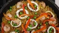 One-pot Shrimp and Squid Rice Casserole One-pot Shrimp and Squid Rice Casserole