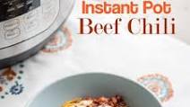Instant Pot Beef Chili Instant Pot Beef Chili