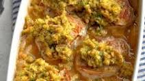 Pork Chops with Apples and Stuffing Pork Chops with Apples and Stuffing