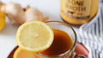 Ginger Turmeric Bone Broth Tonic Ginger Turmeric Bone Broth Tonic