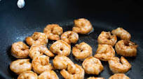 Shrimp Caesar Salad with Spicy Croutons Shrimp Caesar Salad with Spicy Croutons