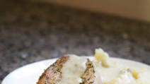 Pressure Cooker Boneless Thick-Cut Pork Chops with Oniony Mashed potatoes and Pork Gravy! Pressure Cooker Boneless Thick-Cut Pork Chops with Oniony Mashed potatoes and Pork Gravy!