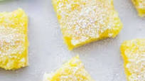 3-INGREDIENT LEMON CRUMBLE BARS 3-INGREDIENT LEMON CRUMBLE BARS