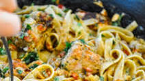 Cajun Salmon Pasta Cajun Salmon Pasta