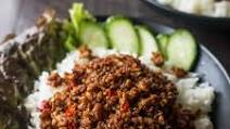 Lemongrass Ground Pork and Rice Bowls Lemongrass Ground Pork and Rice Bowls