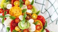 Heirloom Tomato Caprese Salad Heirloom Tomato Caprese Salad