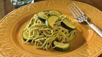 Spaghetti Pesto and Zucchini Spaghetti Pesto and Zucchini