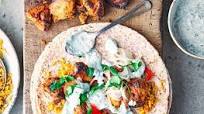 Chicken tikka burritos Chicken tikka burritos