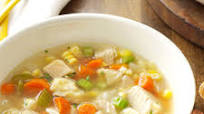 Chicken Corn Soup with Rivels Chicken Corn Soup with Rivels