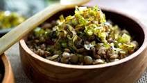 One-Pot Mujadara With Leeks and Greens One-Pot Mujadara With Leeks and Greens