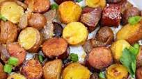 Oven Roasted Sausage and Potatoes Oven Roasted Sausage and Potatoes