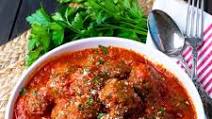 Homemade Meatballs in Marinara Sauce Homemade Meatballs in Marinara Sauce