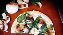 Spinach, Mushroom and Goat Cheese Pizza Recipe Spinach, Mushroom and Goat Cheese Pizza Recipe