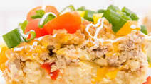 Overnight Crock Pot Breakfast Casserole Overnight Crock Pot Breakfast Casserole