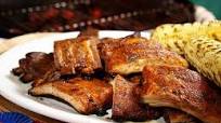 Grilled Baby Back Ribs in Cider BBQ Sauce Grilled Baby Back Ribs in Cider BBQ Sauce